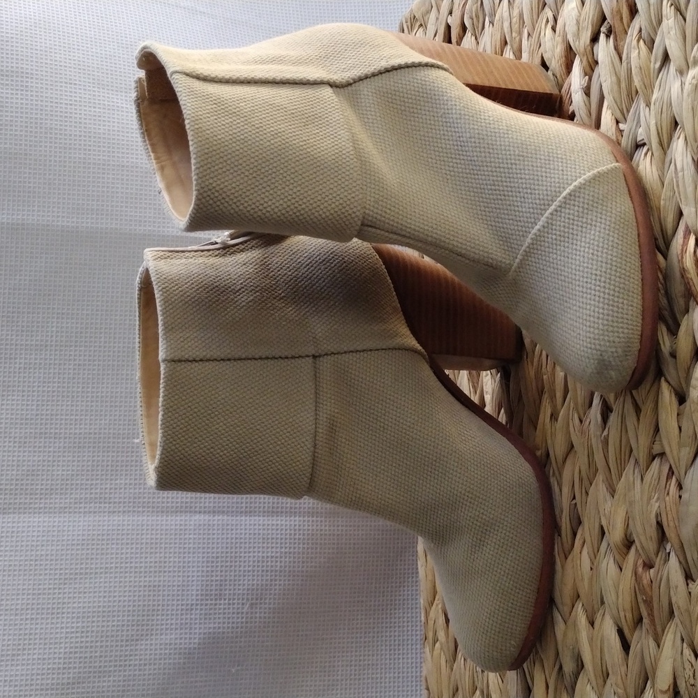 Rag and Bone Newbury beige ankle booties 8.5 - Picture 3 of 12